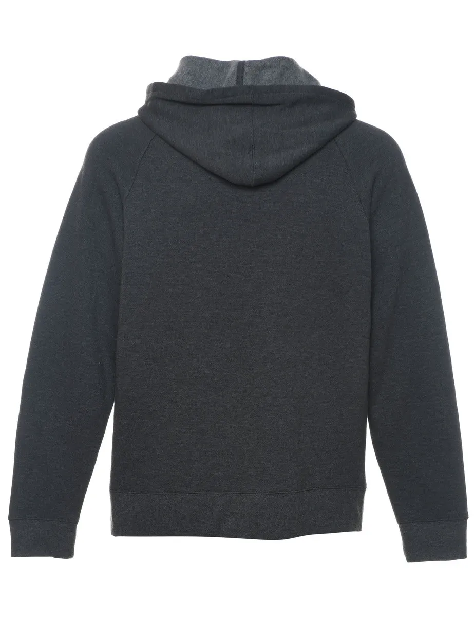 Champion Grey Hooded Sweatshirt - L