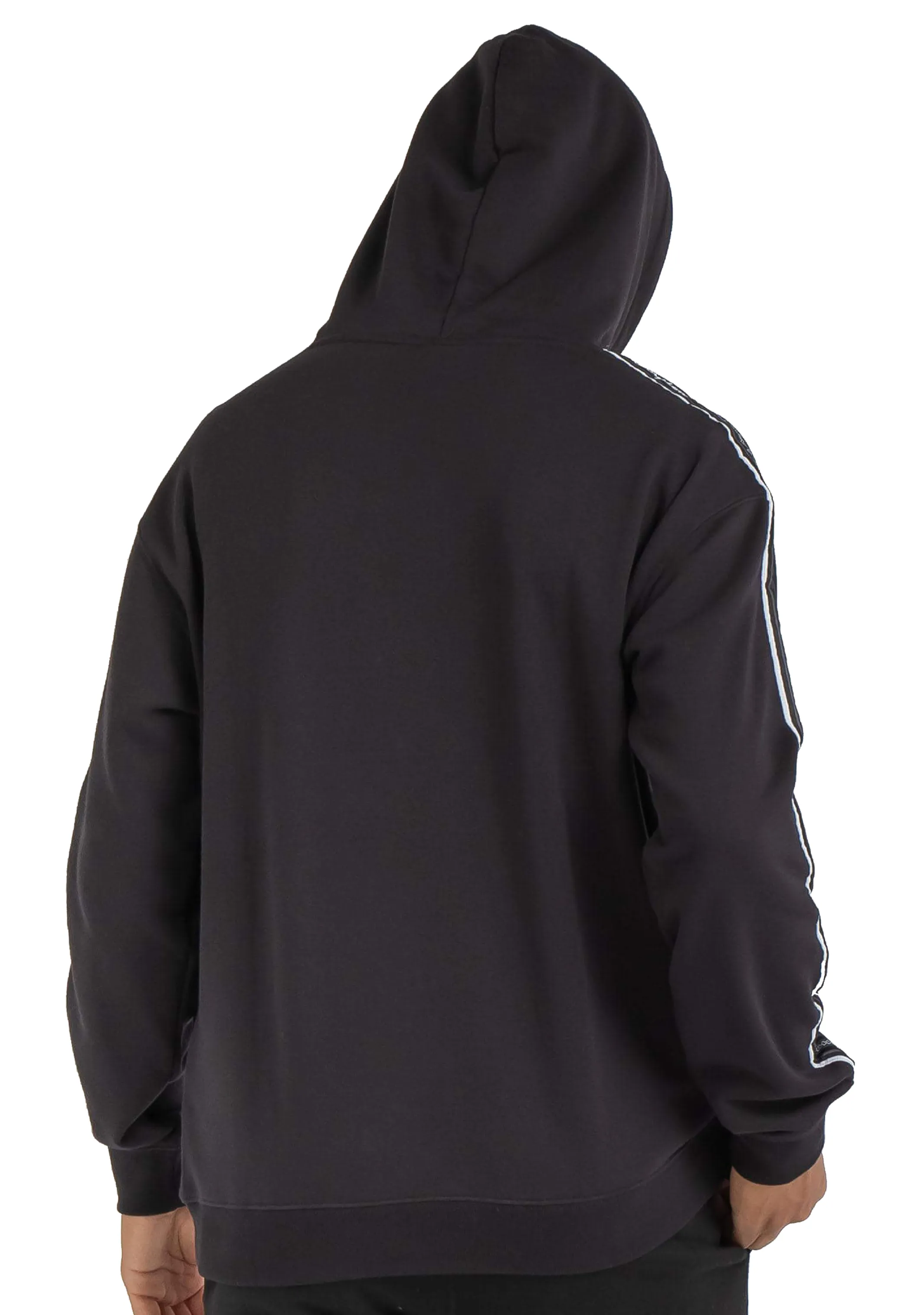 Champion Mens EU Taping Hoodie Black <br> AVWUA1 BLK