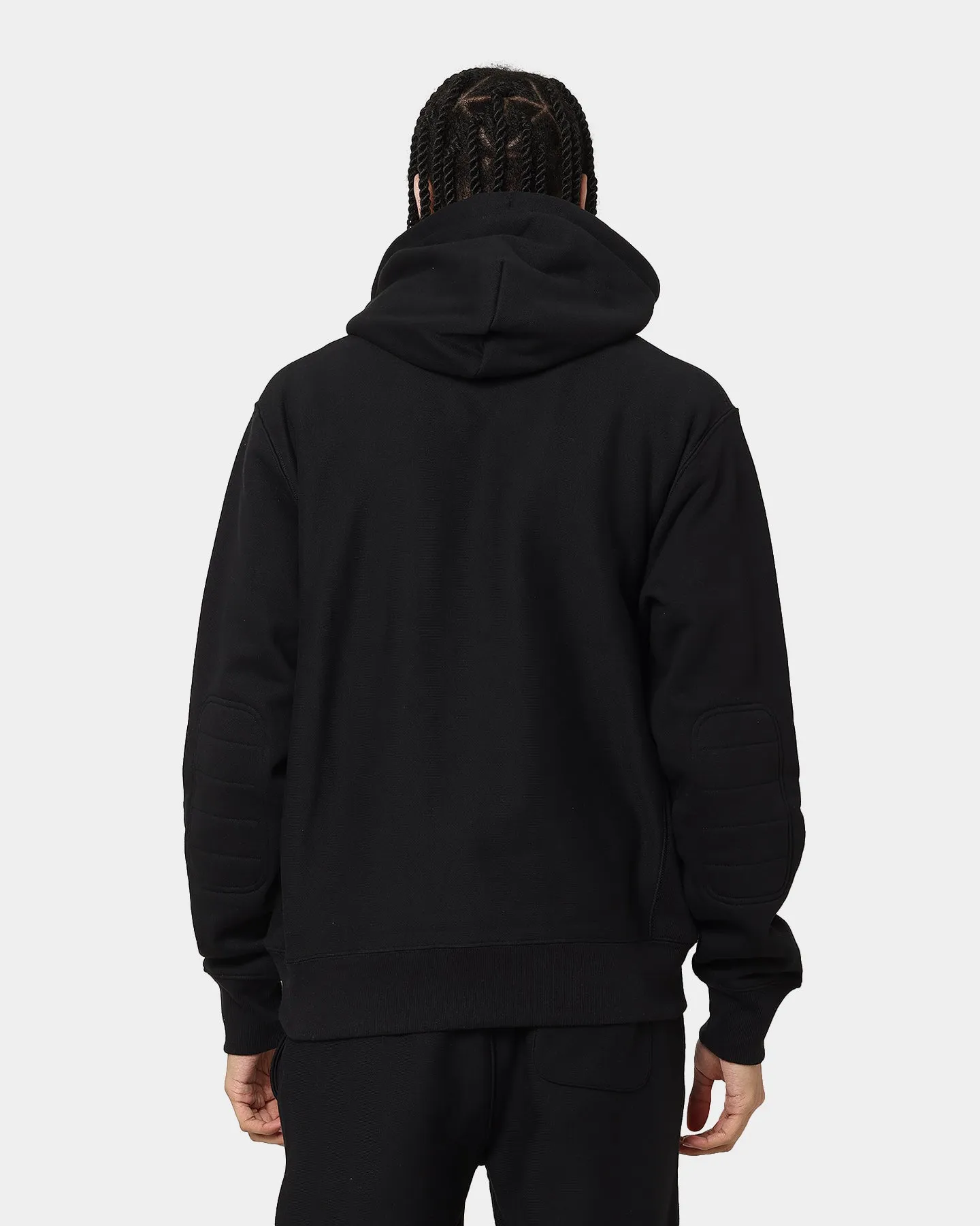 Champion Reverse Weave Archive Script Hoodie Black/Gold