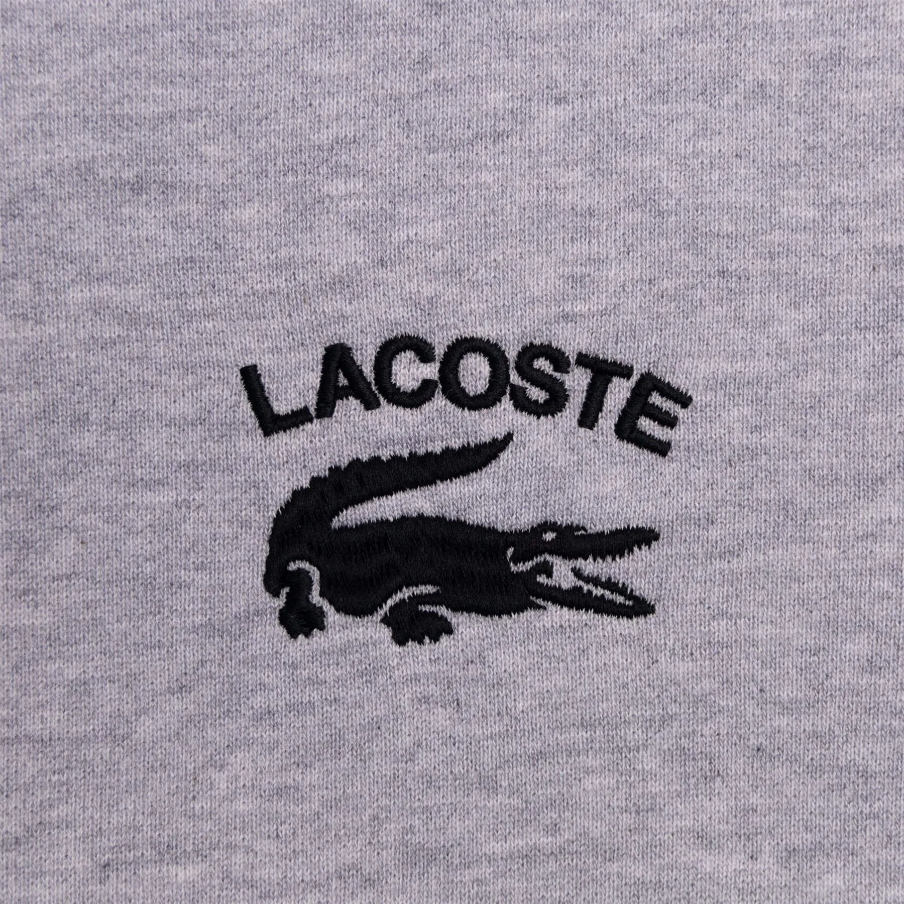 Contrast Logo Drawstring Hoodie Silver Chine - SS23