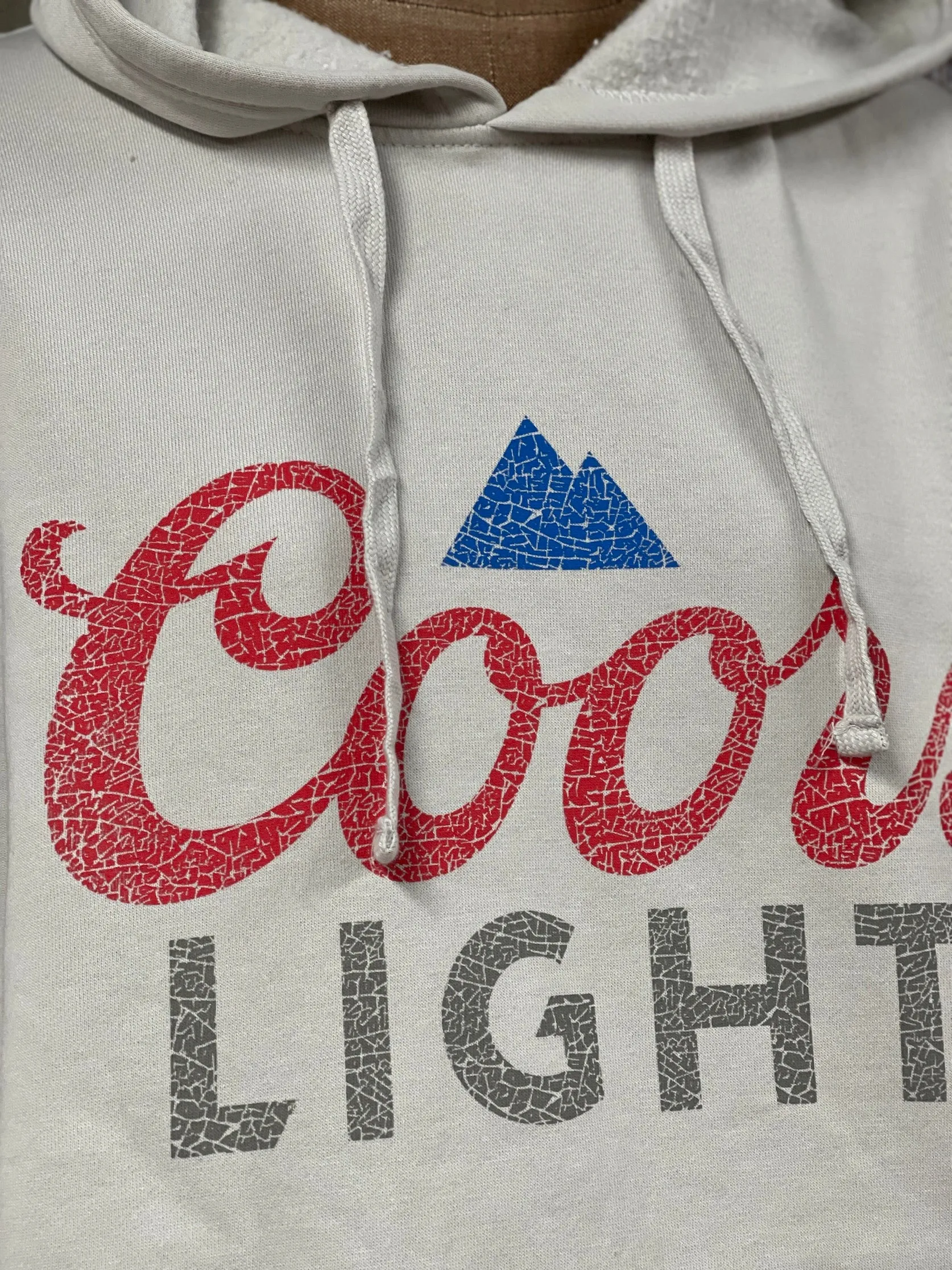 Coors Light Washed Hoodie- Lunar Rock