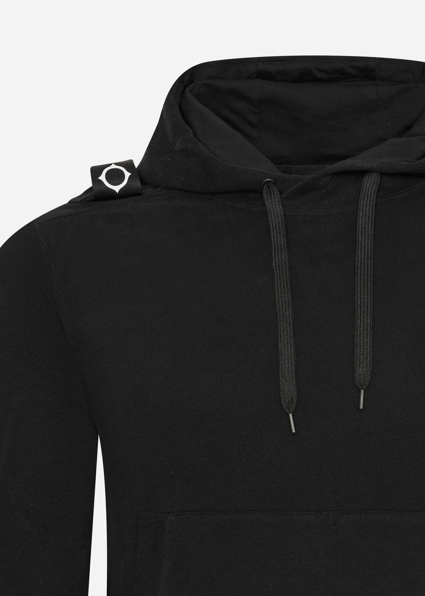 Core overhead hoody- jet black