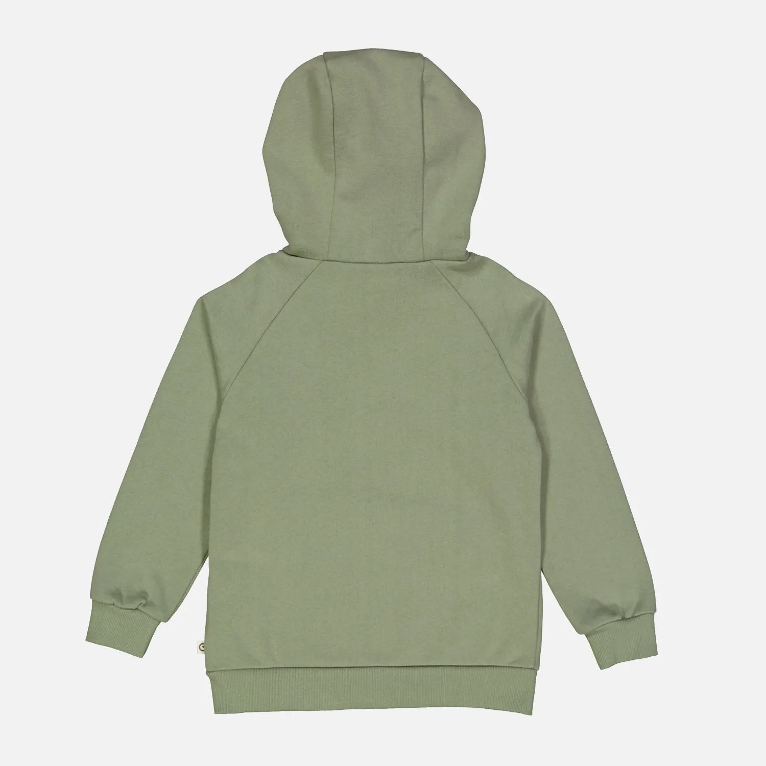 Cotton Hoodie - Poetry green