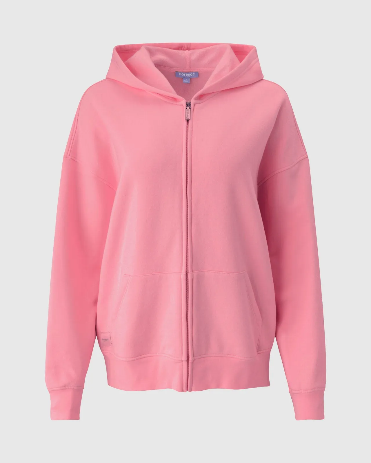 Cozy Crush Mineral Wash Oversized Zip Hoodie