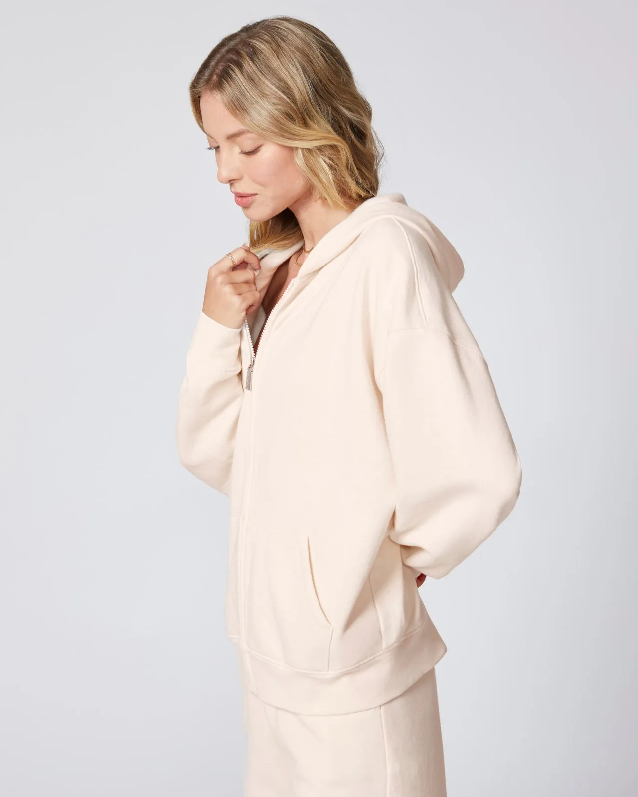 Cozy Crush Mineral Wash Oversized Zip Hoodie