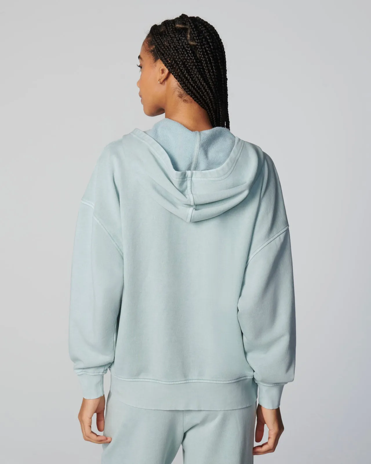 Cozy Crush Mineral Wash Oversized Zip Hoodie