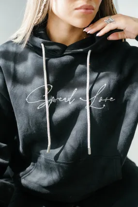 CozyCloud Rhinestone Hoodie