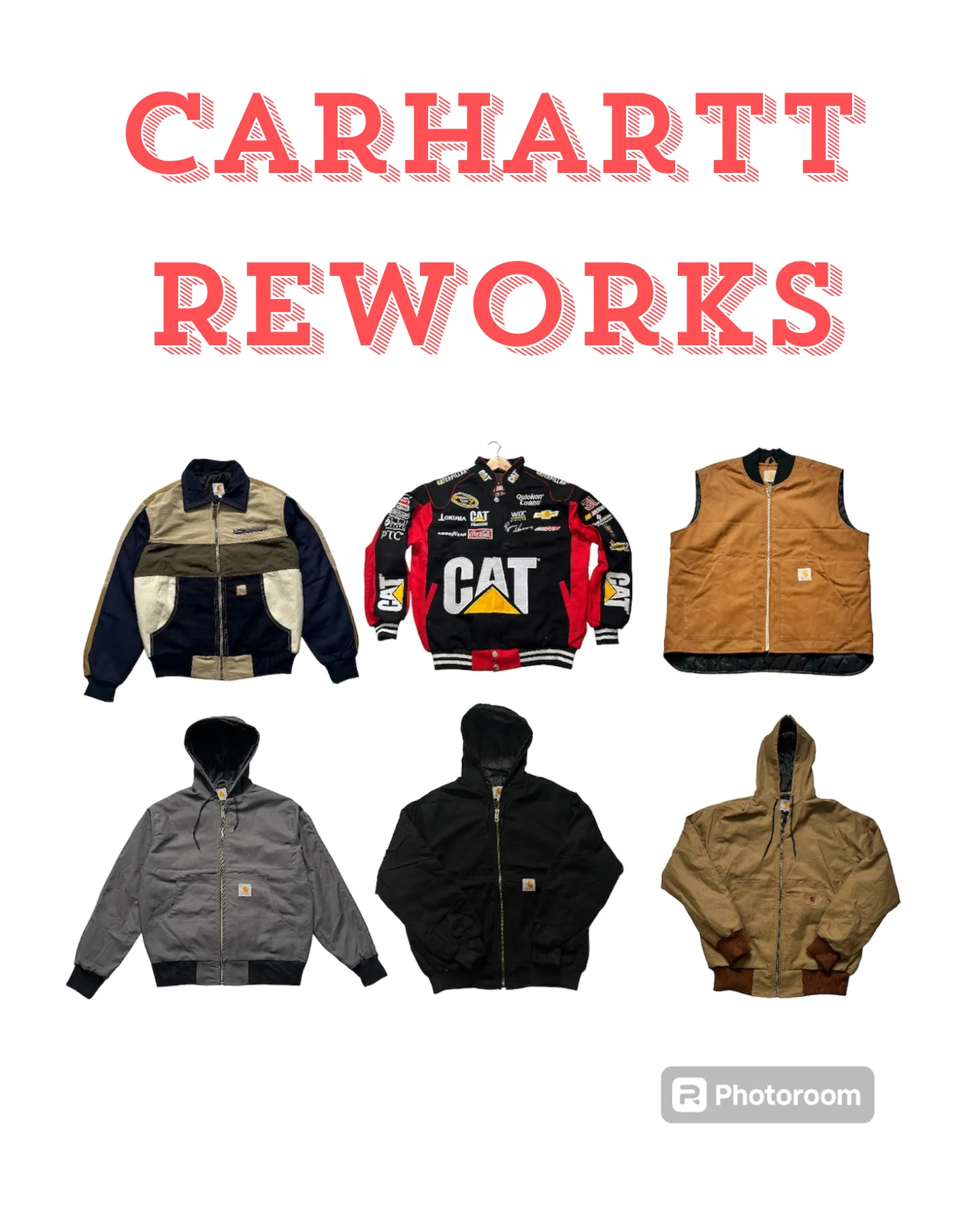 Custom handpick Carhartt reworks