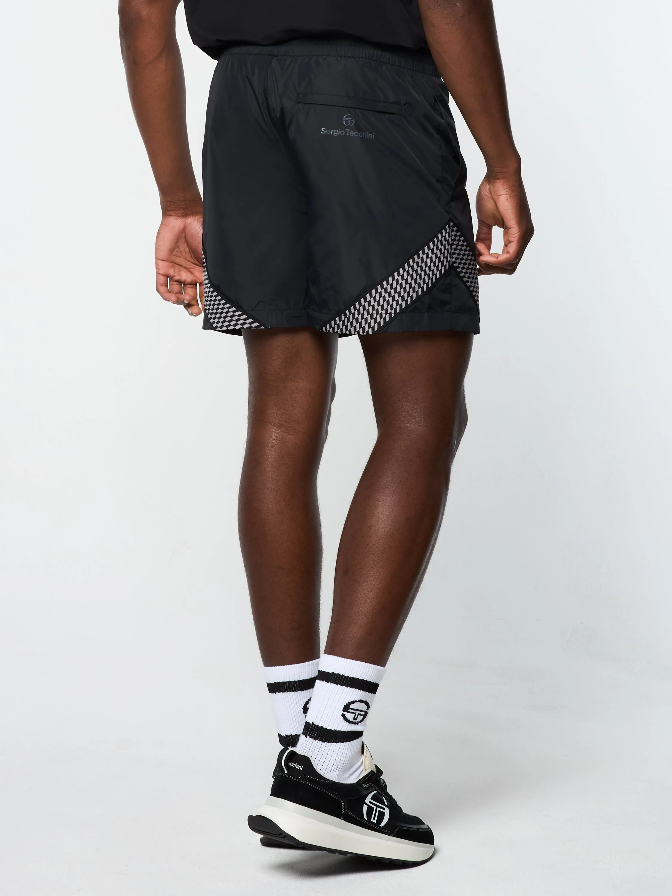 Dama Track Short- Black Beauty