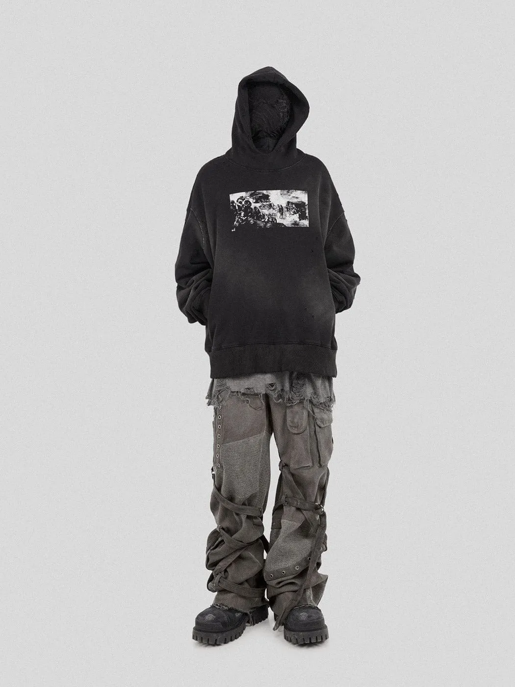 Dark Print Deluge Hoodie