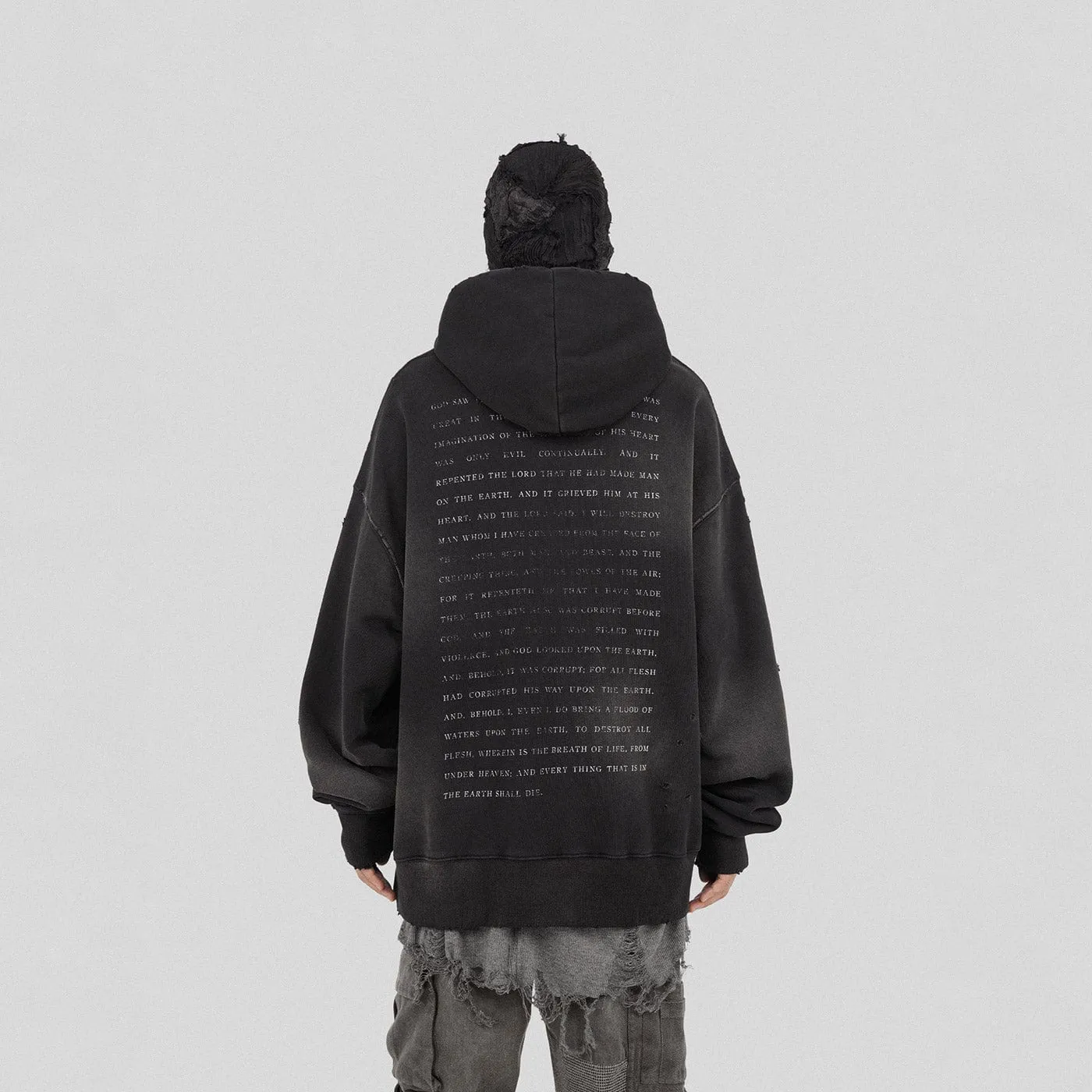 Dark Print Deluge Hoodie