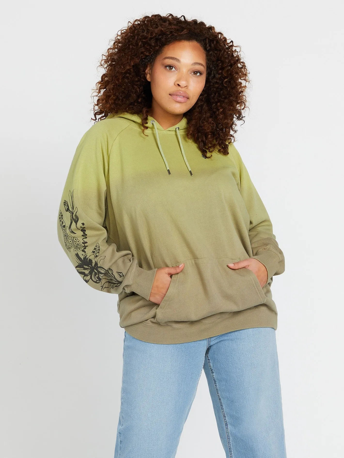 Dede Boyfriend Hoodie - Island Green