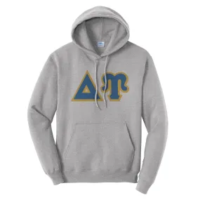 Delta Upsilon Greek Letter Graphic Hoodie