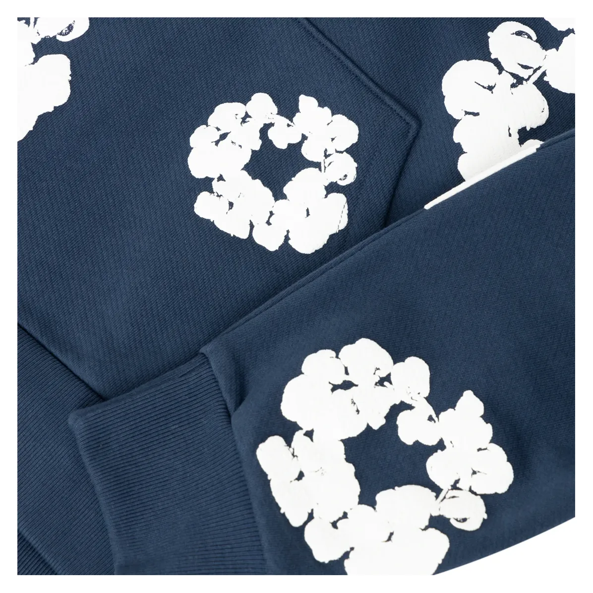 Denim Tears Cotton Wreath Sweatpants Navy