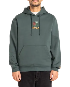 Desert Cuts Hoodie in Hunter Green