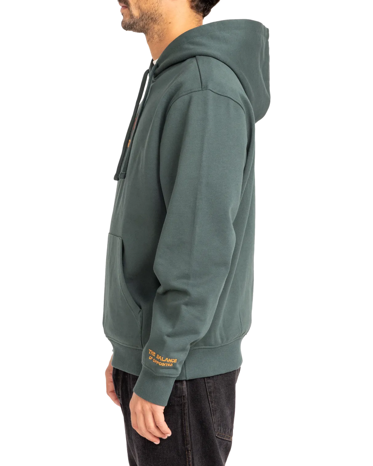 Desert Cuts Hoodie in Hunter Green