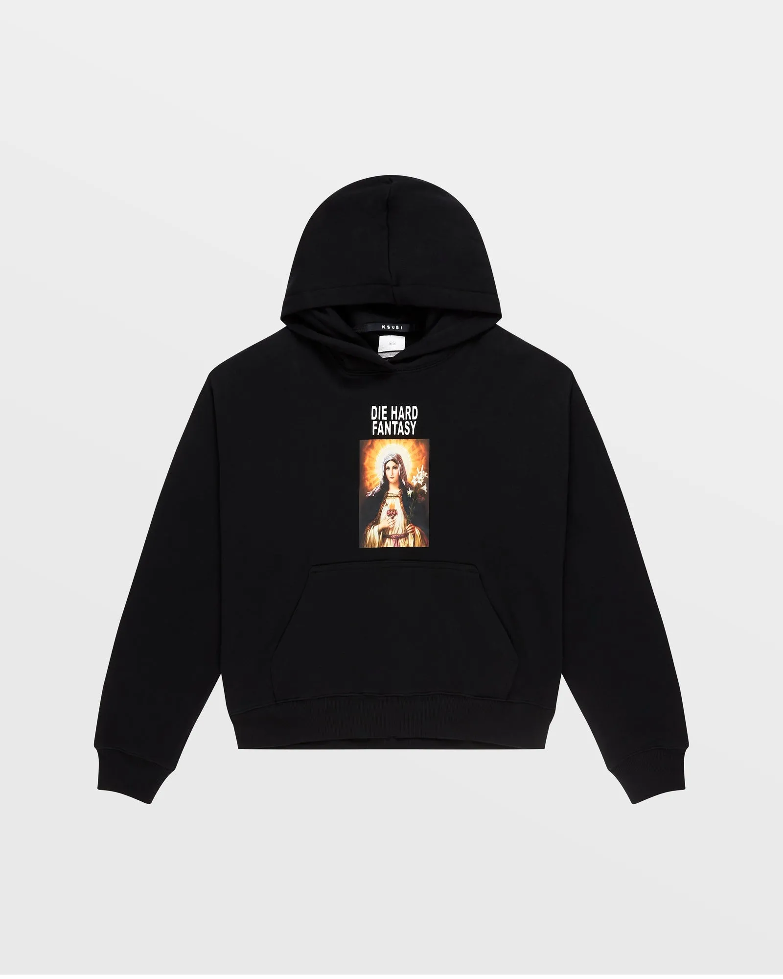 DIE HARD SLOUCH HOODIE BLACK