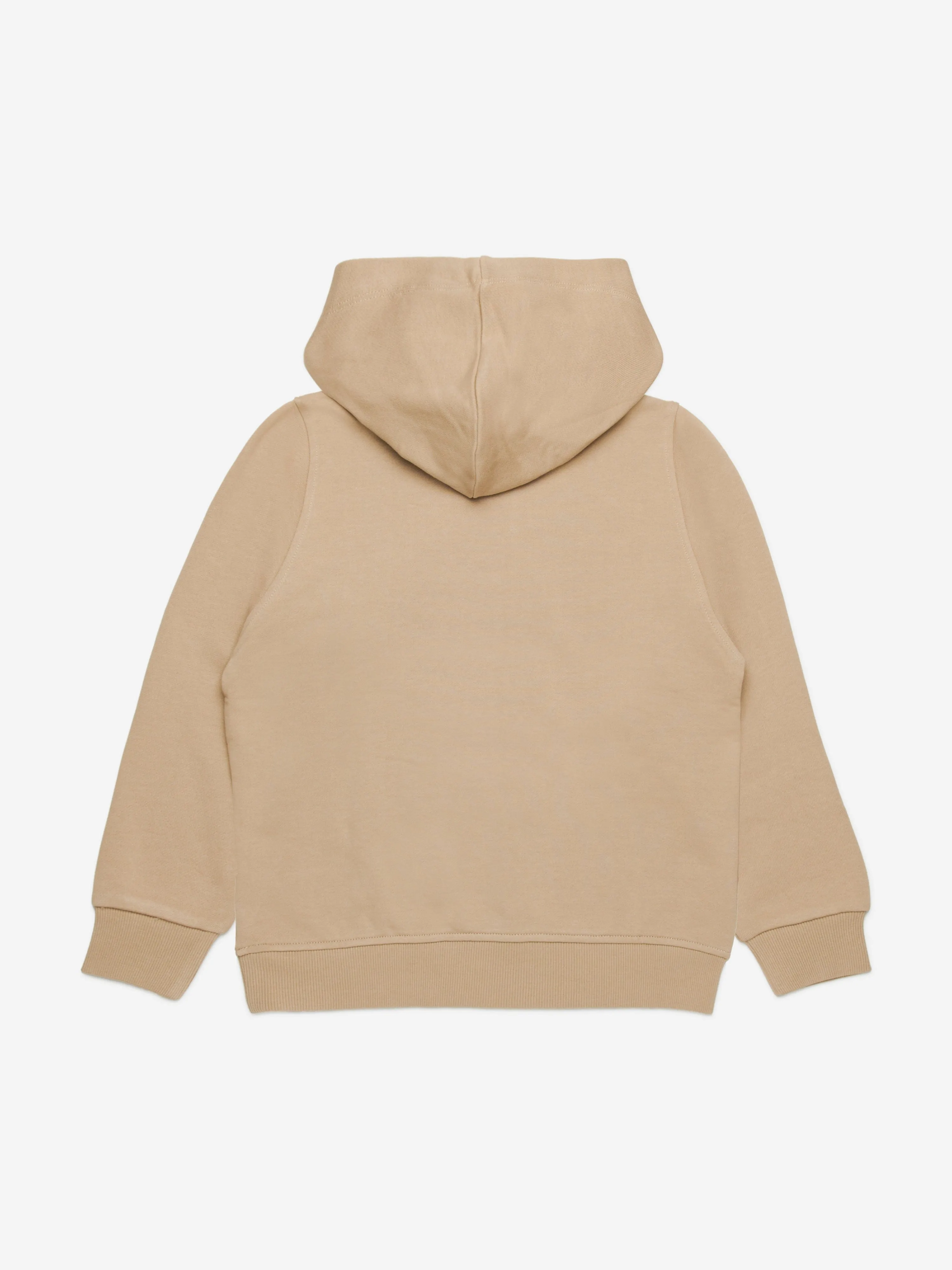 Diesel Girls Siddy Logo Hoodie in Beige