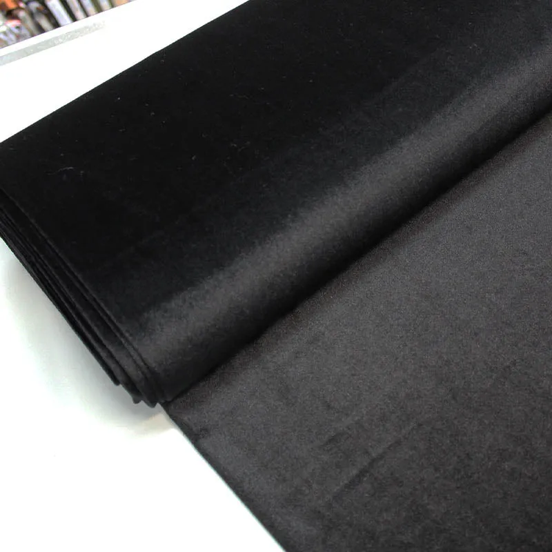 Dressmaking Stretch Velvet - Noir