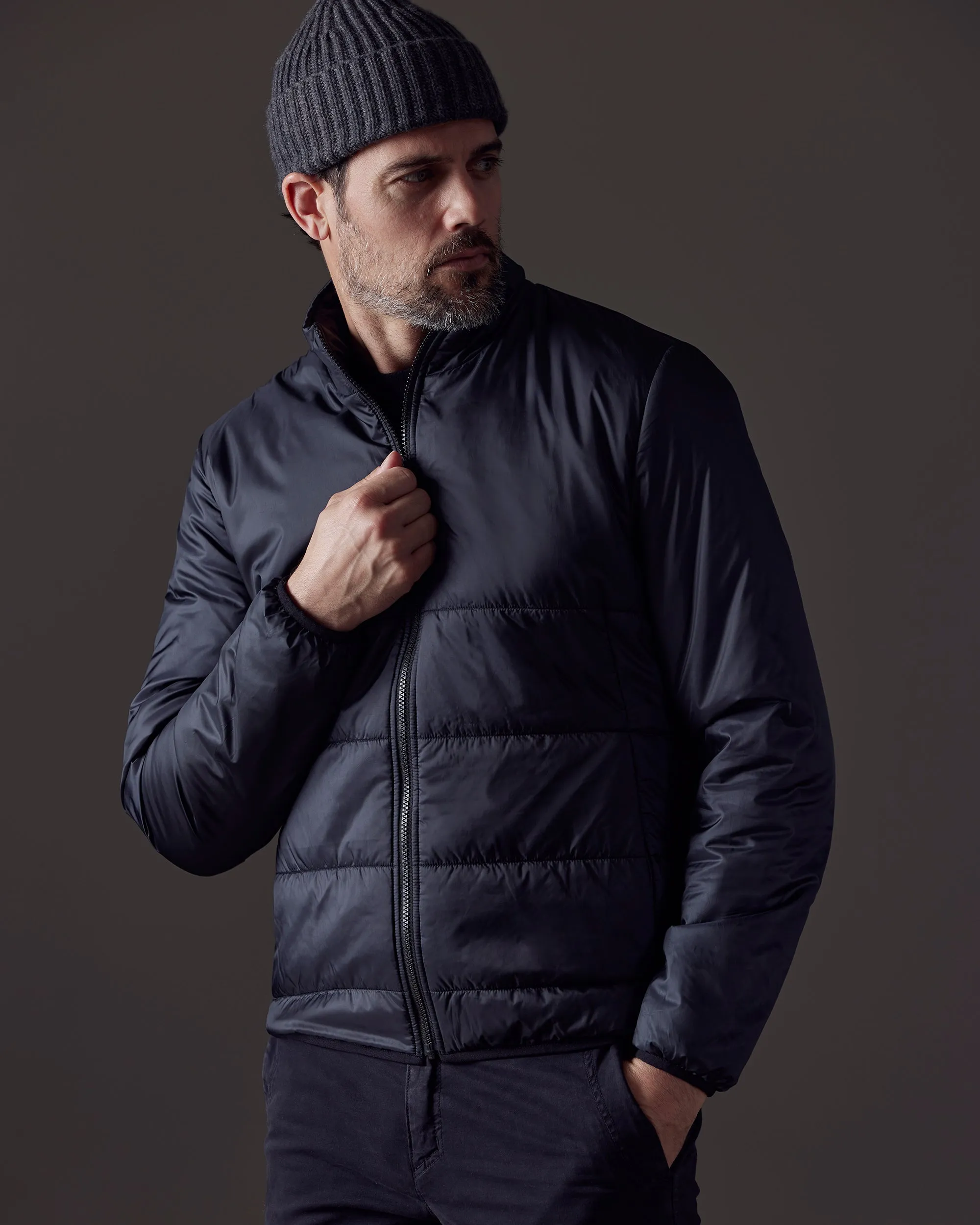 Eco Insulated Jacket - Onyx Black