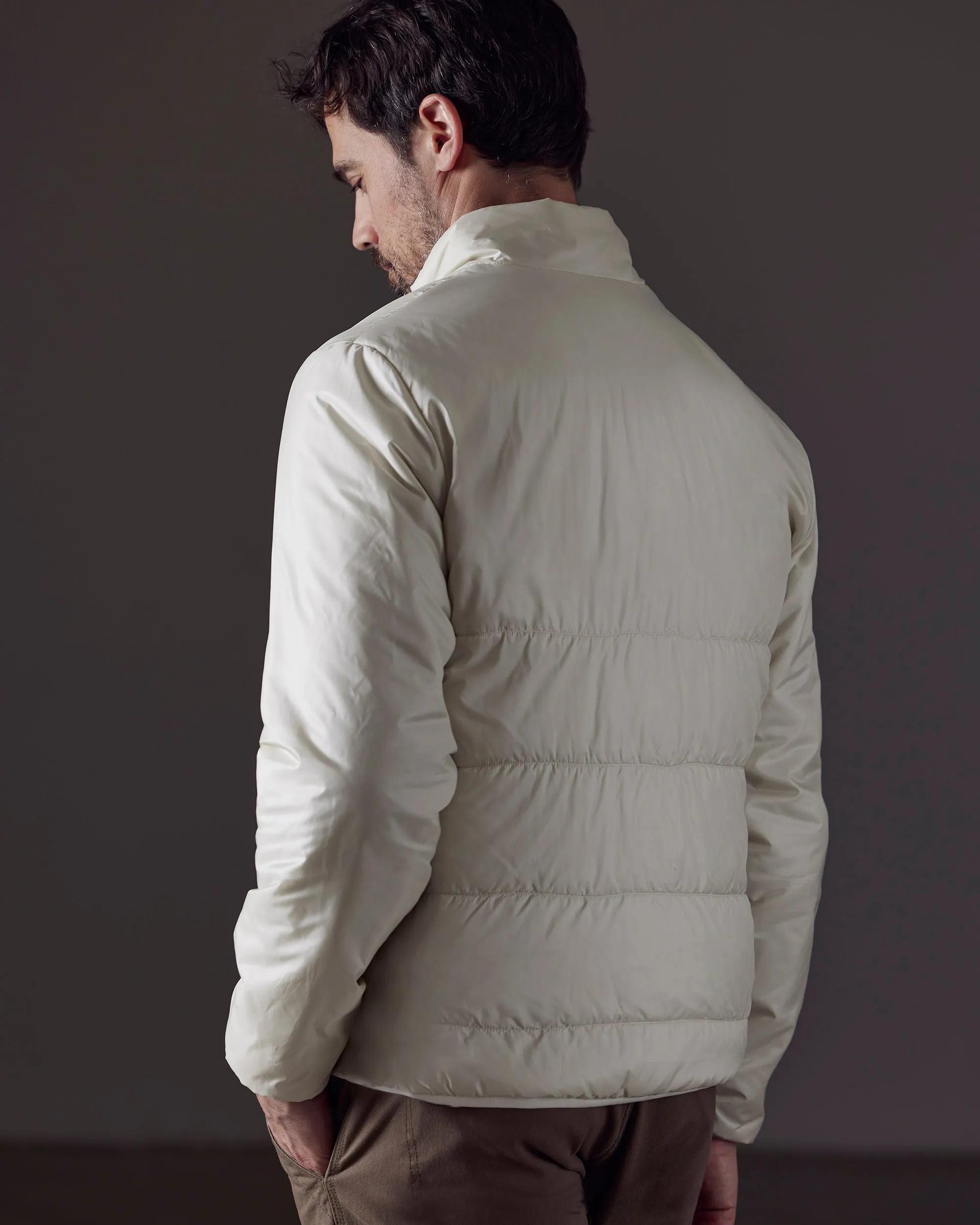 Eco Insulated Jacket - Winter White