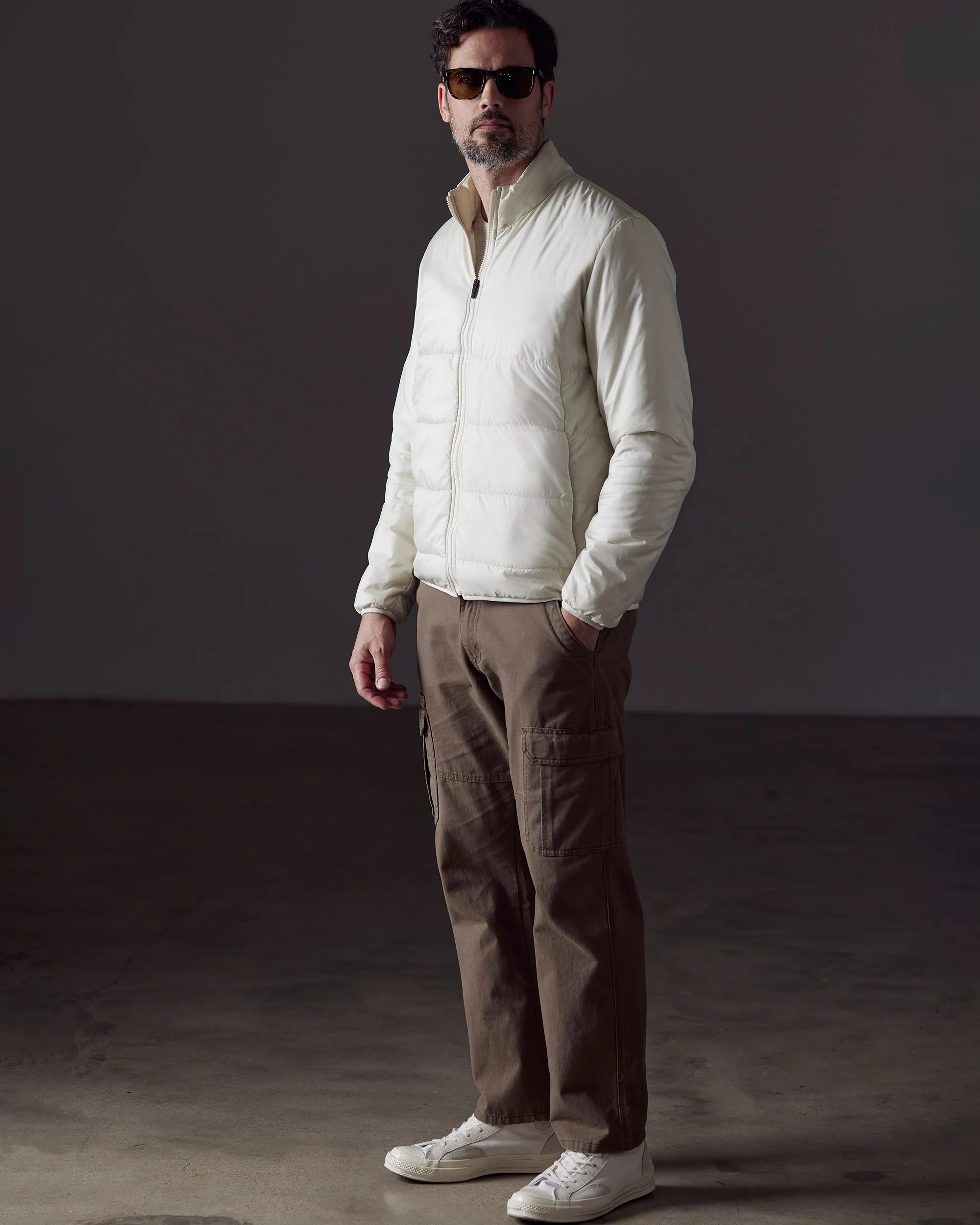 Eco Insulated Jacket - Winter White