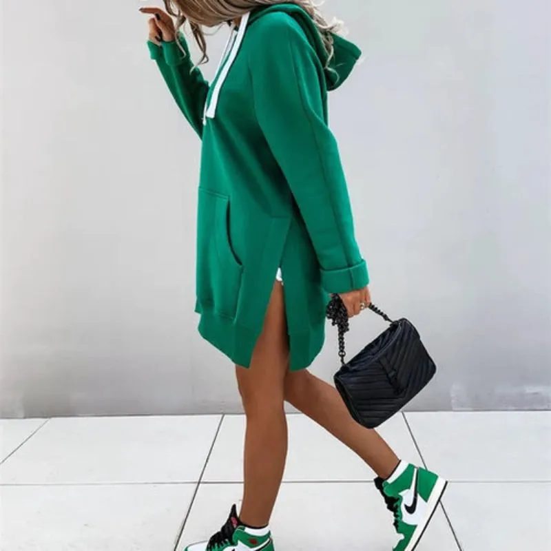 Elegant Oversized Hoodie Dress