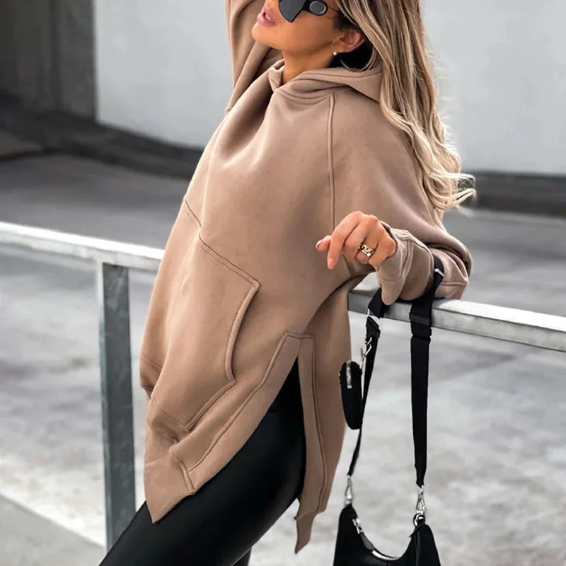 Elegant Oversized Hoodie Dress