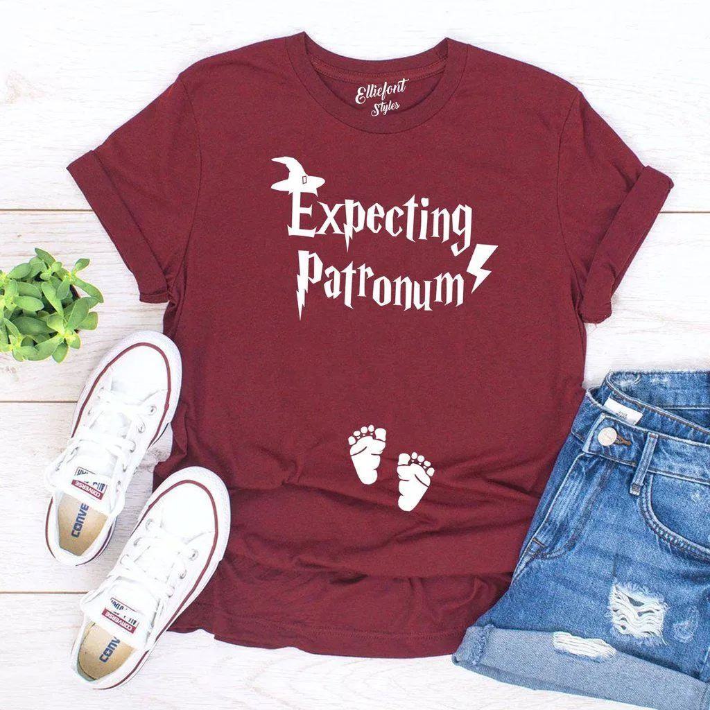 Expecting Patronum Pregnancy Announcement Shirt