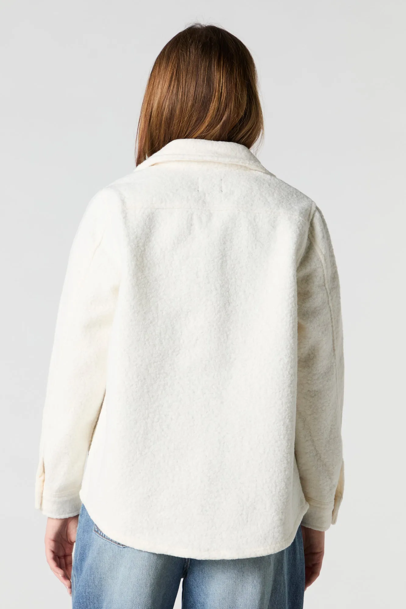 Faux Wool Shacket