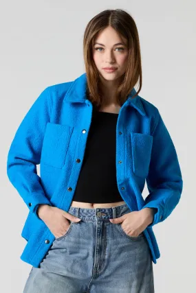 Faux Wool Shacket