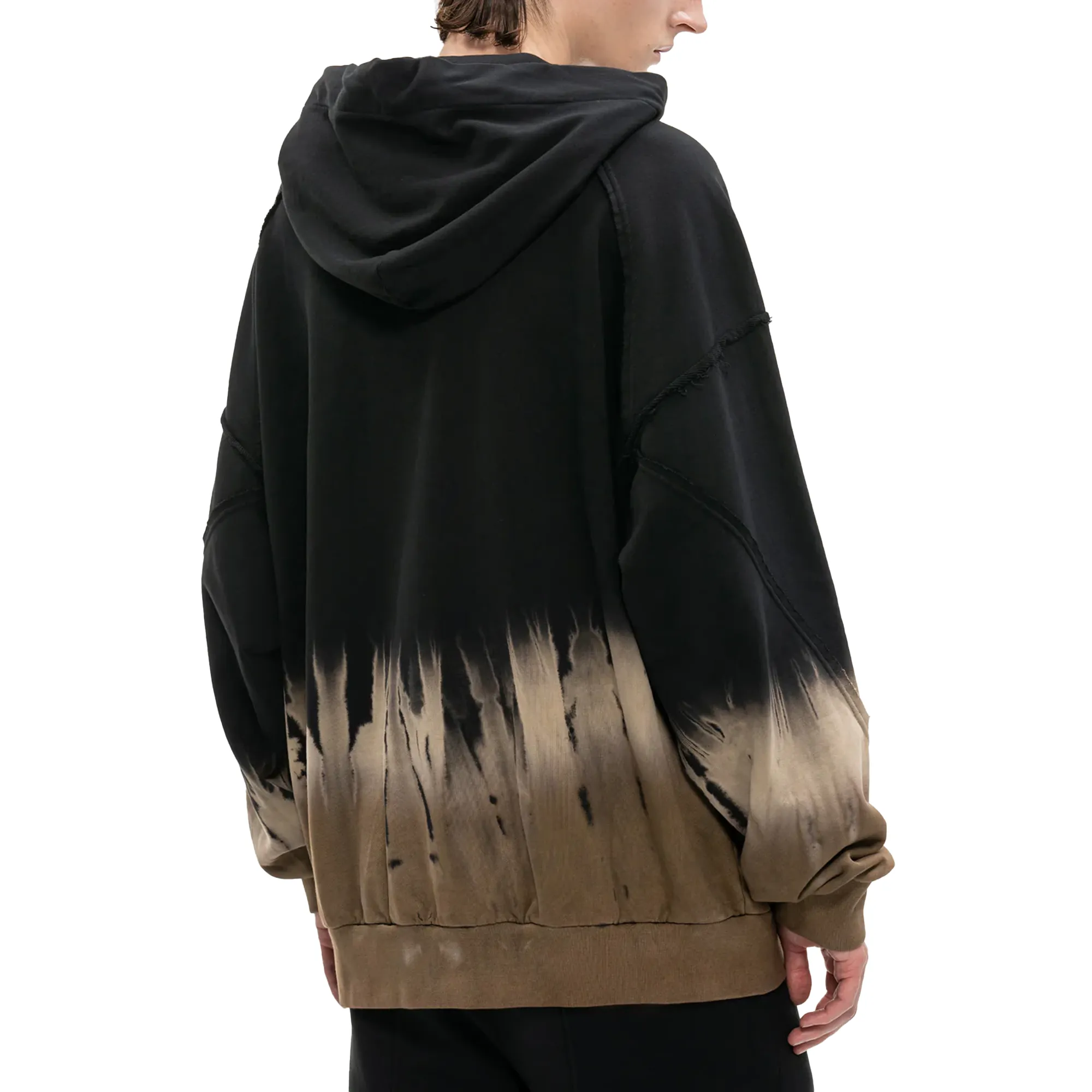 Feng Chen Wang  Tie-Dye Hoodie Black/Khaki