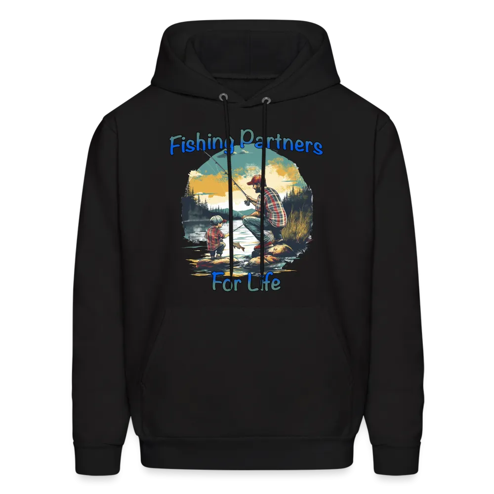 Fishing Partners for Life (Dad and Son) Men's Hoodie