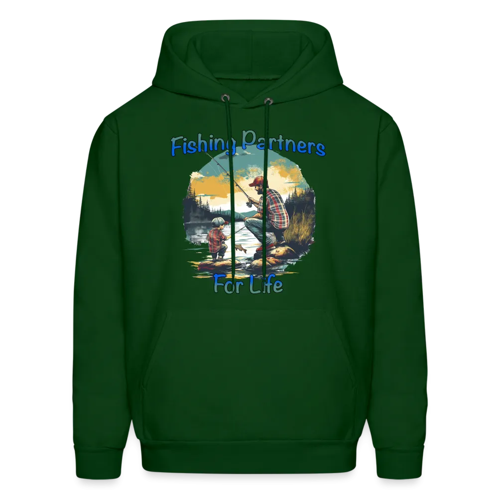 Fishing Partners for Life (Dad and Son) Men's Hoodie