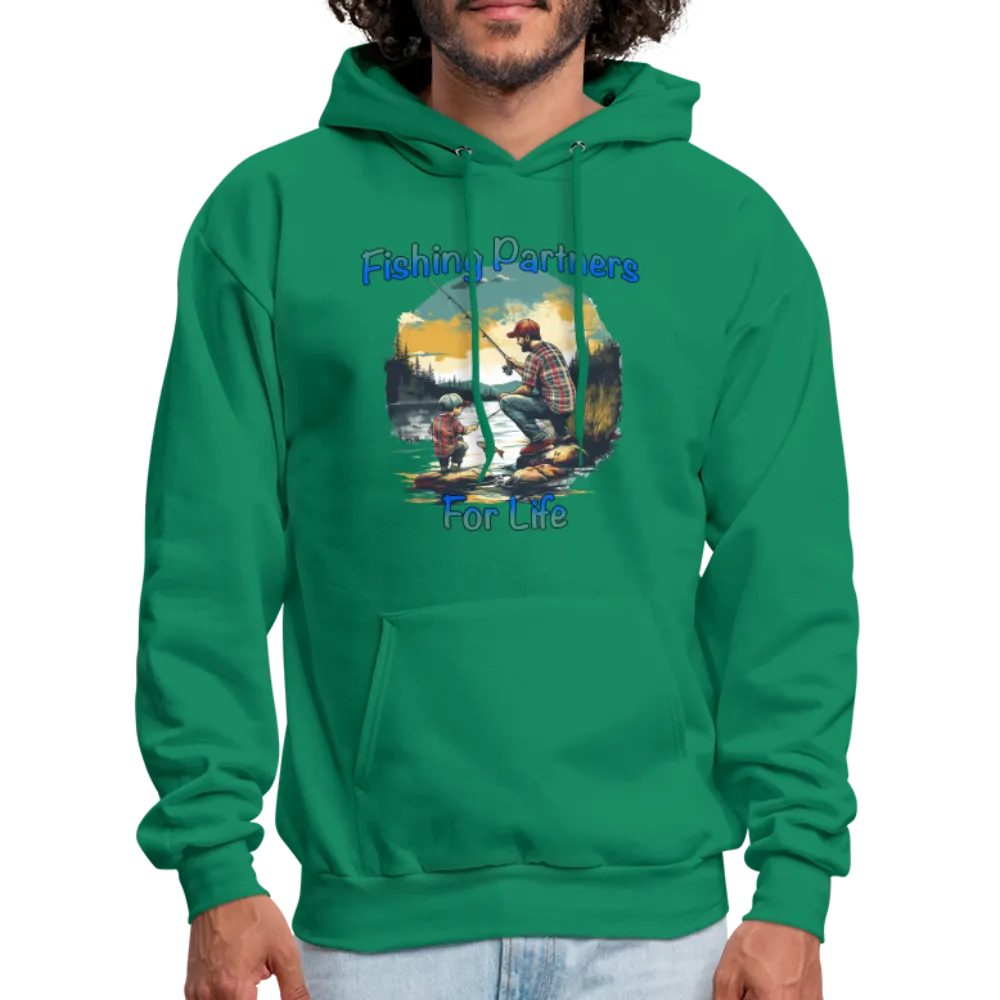 Fishing Partners for Life (Dad and Son) Men's Hoodie