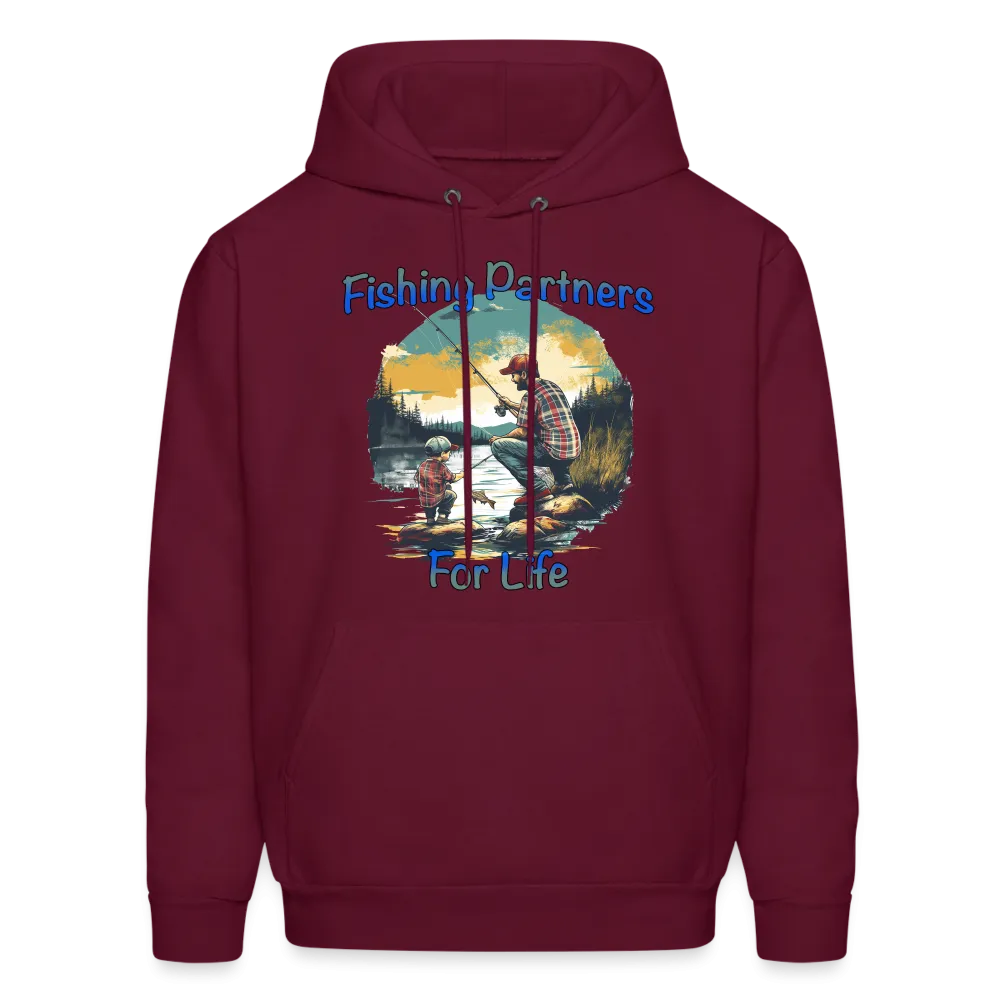 Fishing Partners for Life (Dad and Son) Men's Hoodie