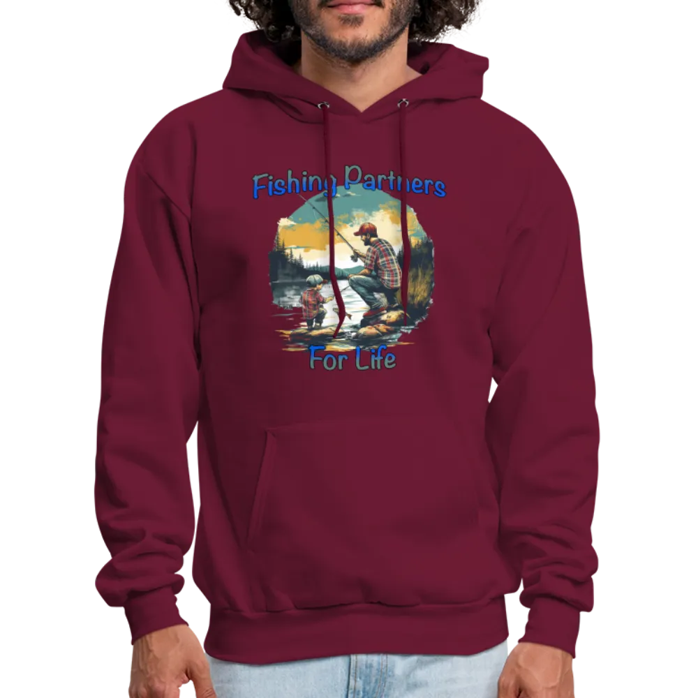 Fishing Partners for Life (Dad and Son) Men's Hoodie