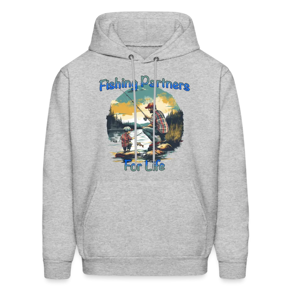 Fishing Partners for Life (Dad and Son) Men's Hoodie