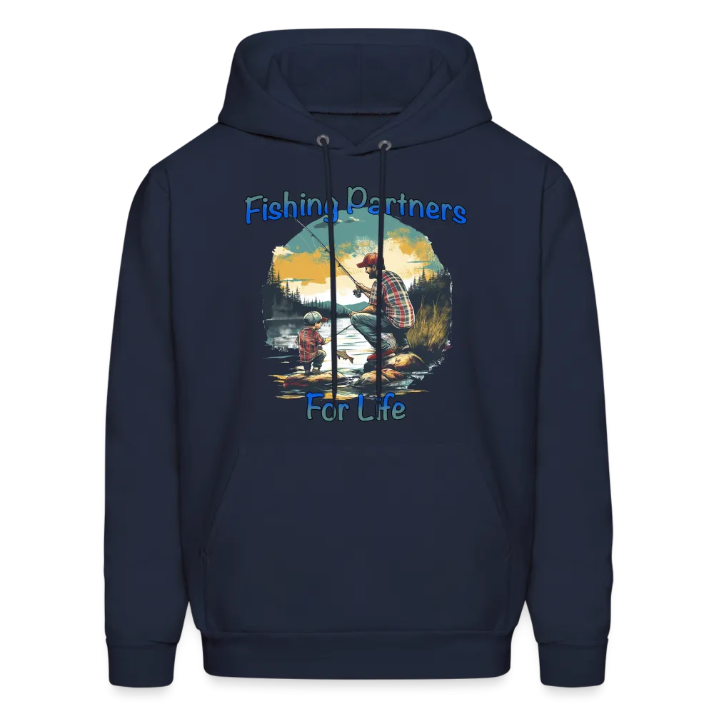 Fishing Partners for Life (Dad and Son) Men's Hoodie