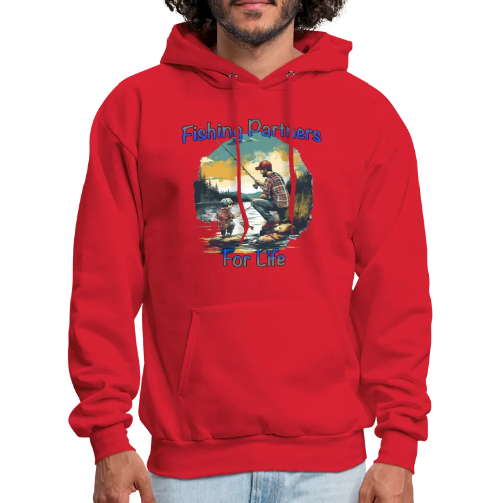 Fishing Partners for Life (Dad and Son) Men's Hoodie