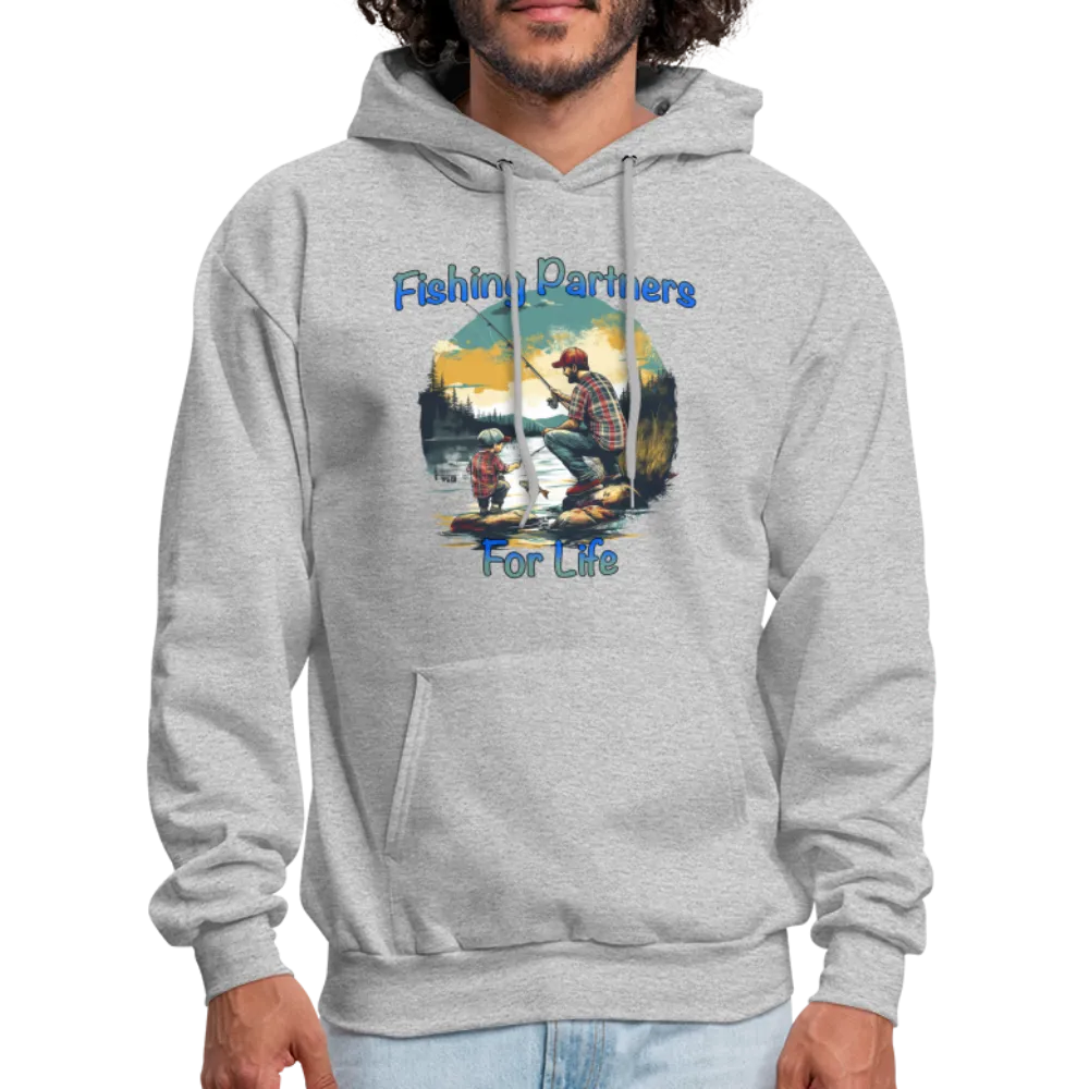 Fishing Partners for Life (Dad and Son) Men's Hoodie