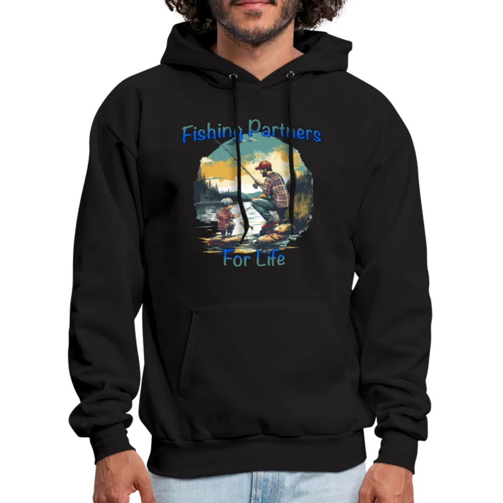 Fishing Partners for Life (Dad and Son) Men's Hoodie