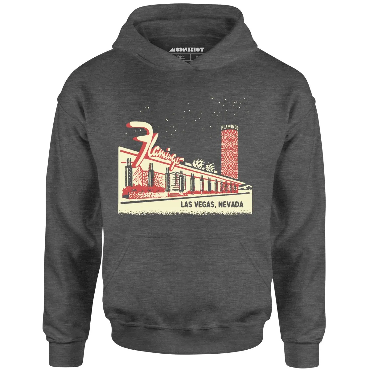 Flamingo Hotel Retro Vintage Las Vegas - Unisex Hoodie