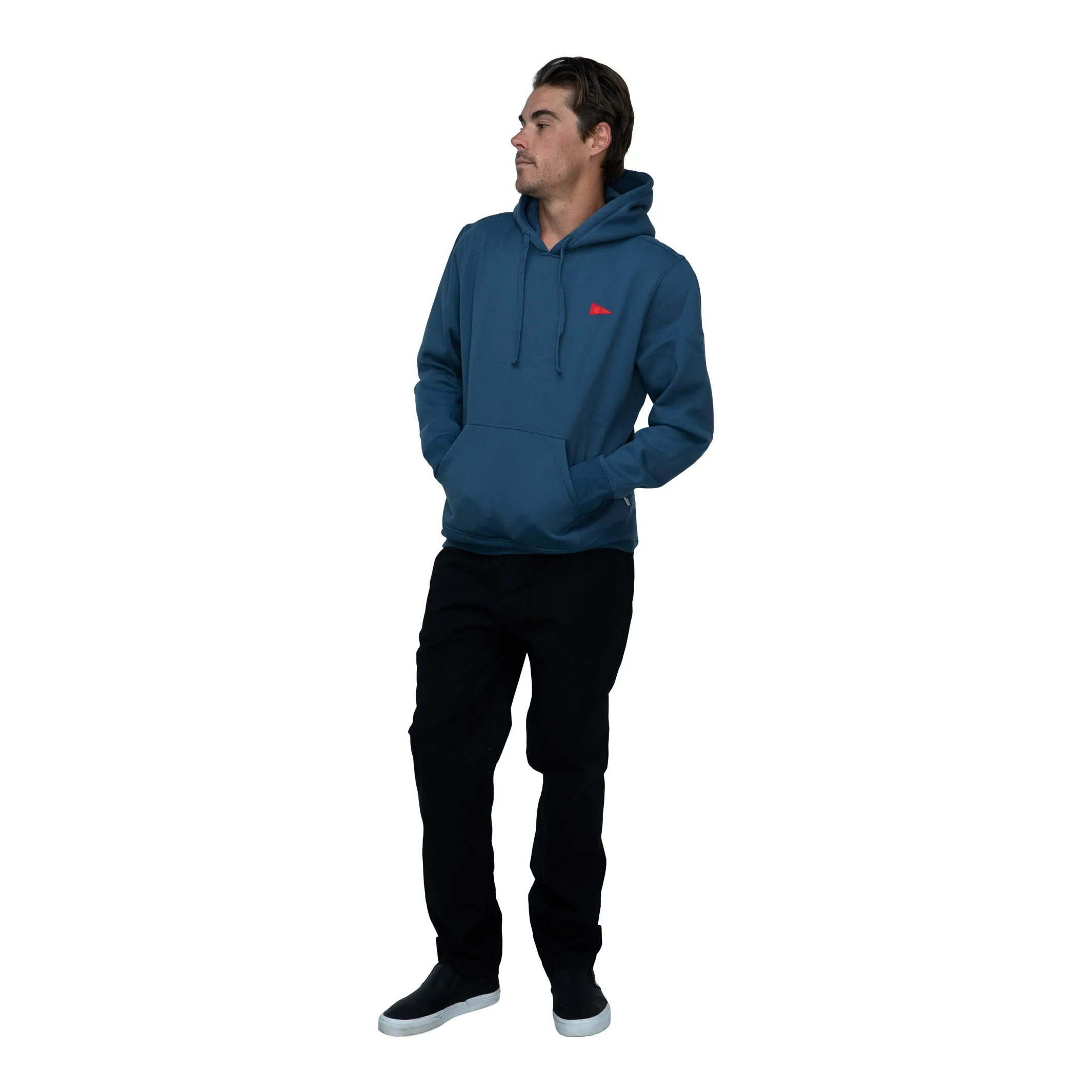 Florence Marine X Burgee Hoodie Dark Blue