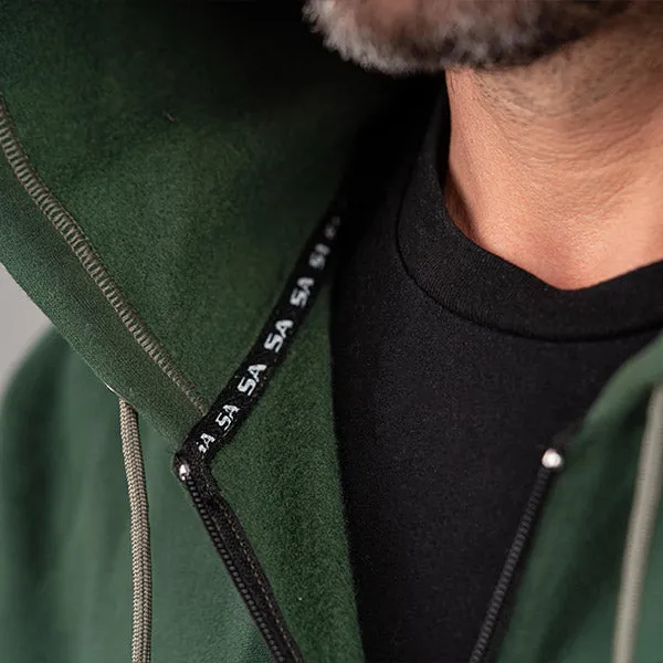 Full Zip Hoodie | Forest Green﻿ - ﻿Adult