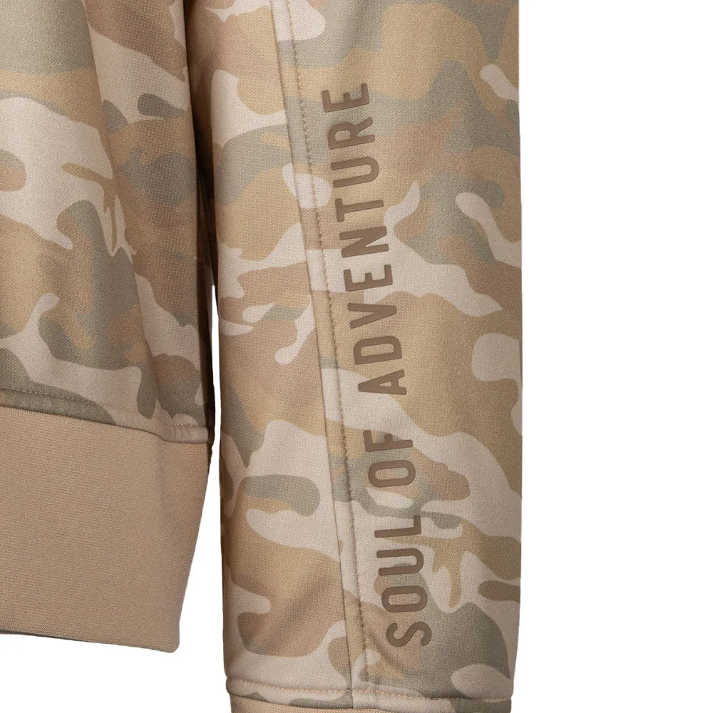 Full Zip Performance Hoodie | Desert Military Camo PreOrder