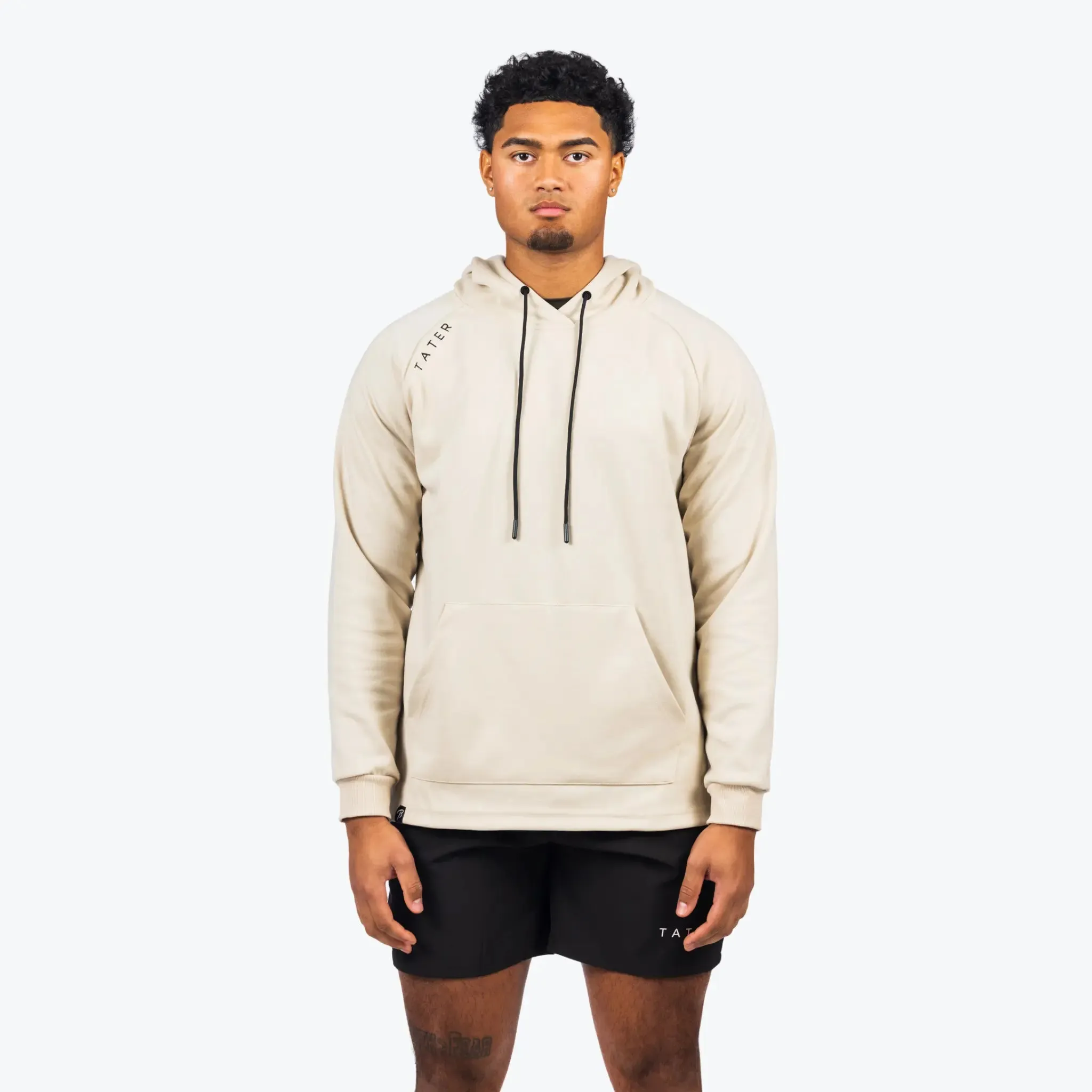 FUNDAMENTALS | L/S Training Hoodie | Cream