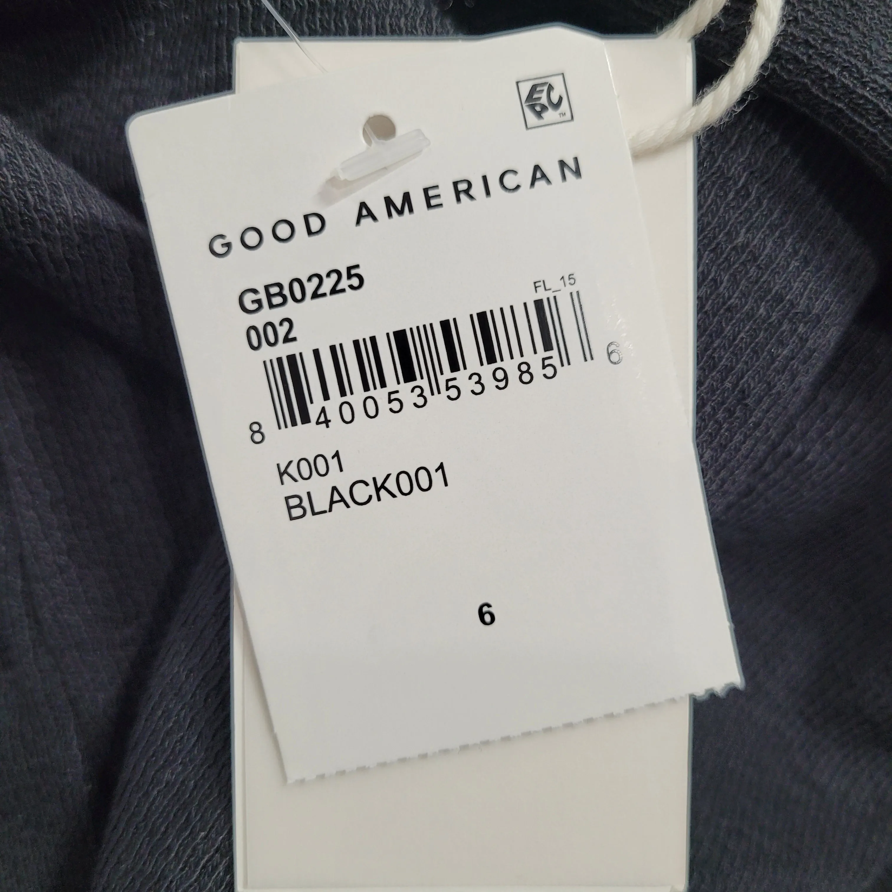 Good American The Feel Good Henley Bodysuit Size 3XL