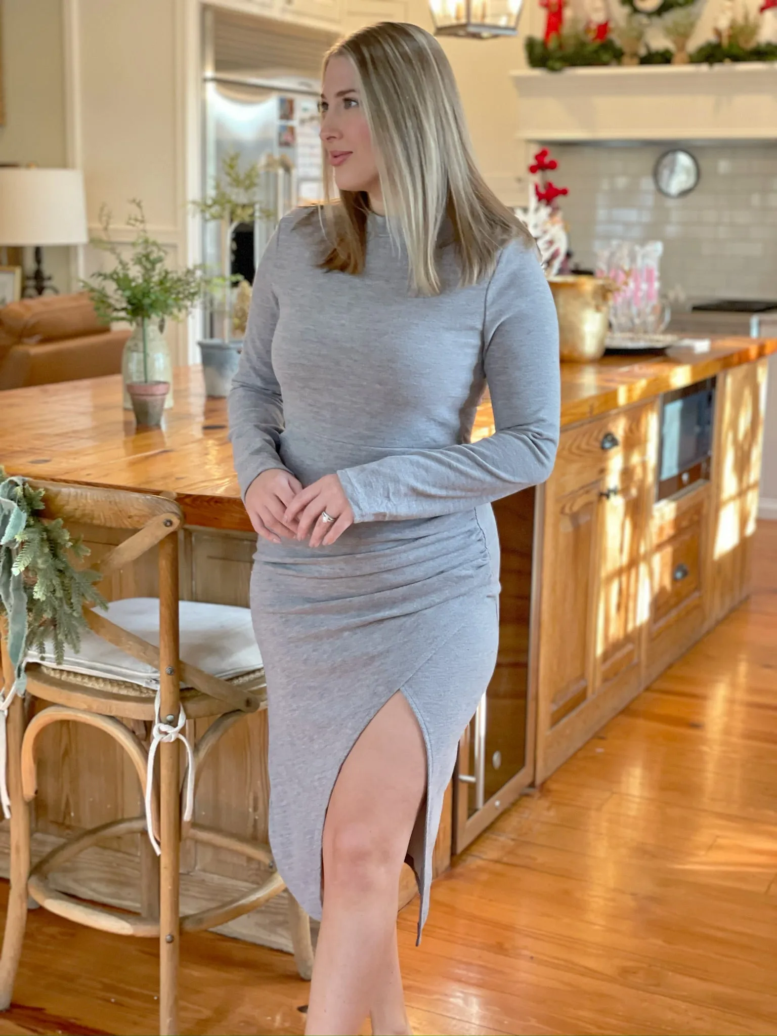 Greer Knit Midi Dress