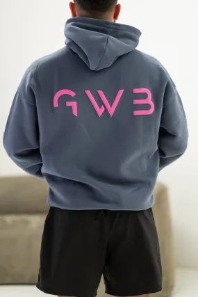 GWB Hoodie in Blue Grey